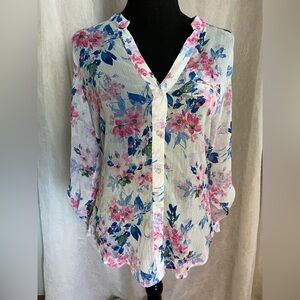 Kut from the Kloth floral blouse​